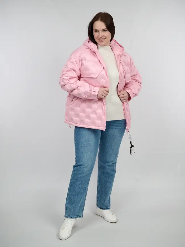 Пуховая куртка 9025 Размер 50-58 фото 41