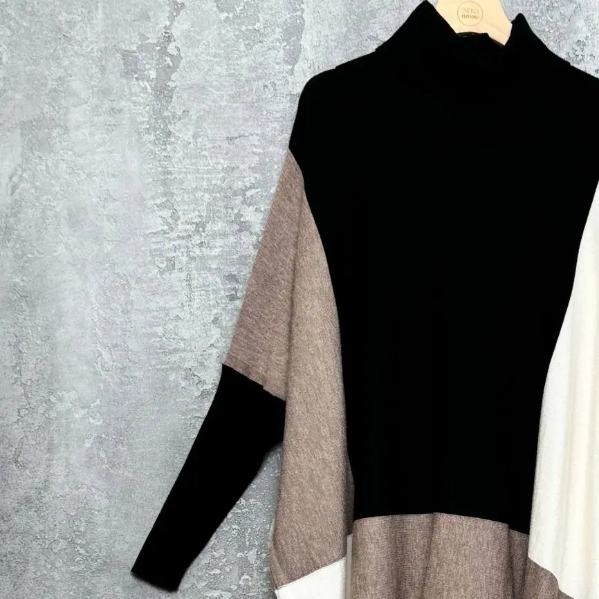 Джемпер три цвета ЭттоПлюс 937 Размер 50-58 фото 23