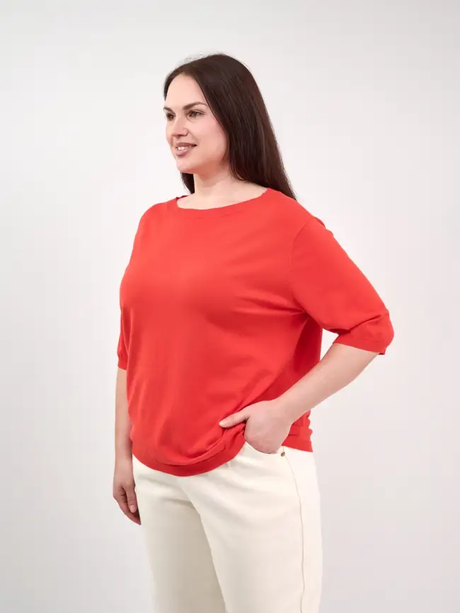 Джемпер 77643 ЭттоПлюс Размер 50-58 фото 132