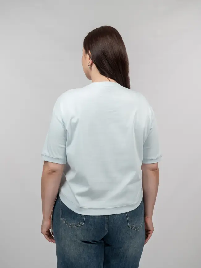 Футболка с принтом 95141 Размер 50-54 фото 16