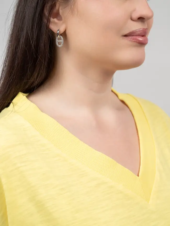 Футболка 039 (желтый, 2) Уценка фото 6