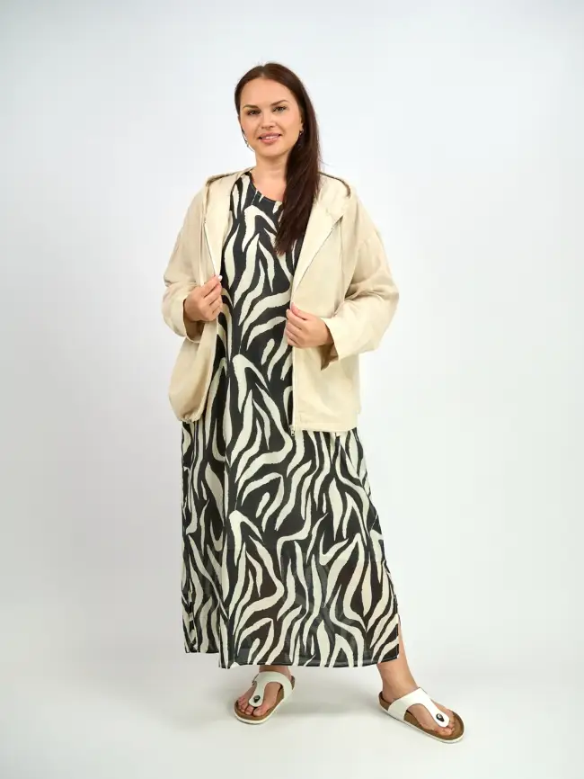 Ветровка лён 25013 фото 27