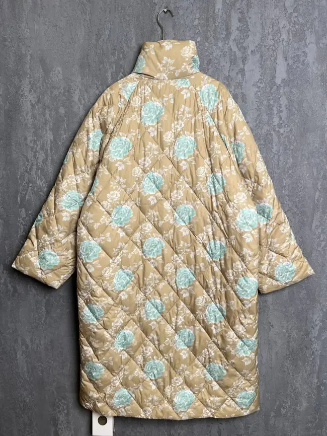 Пуховое пальто 51030 Размер 50-56 фото 15