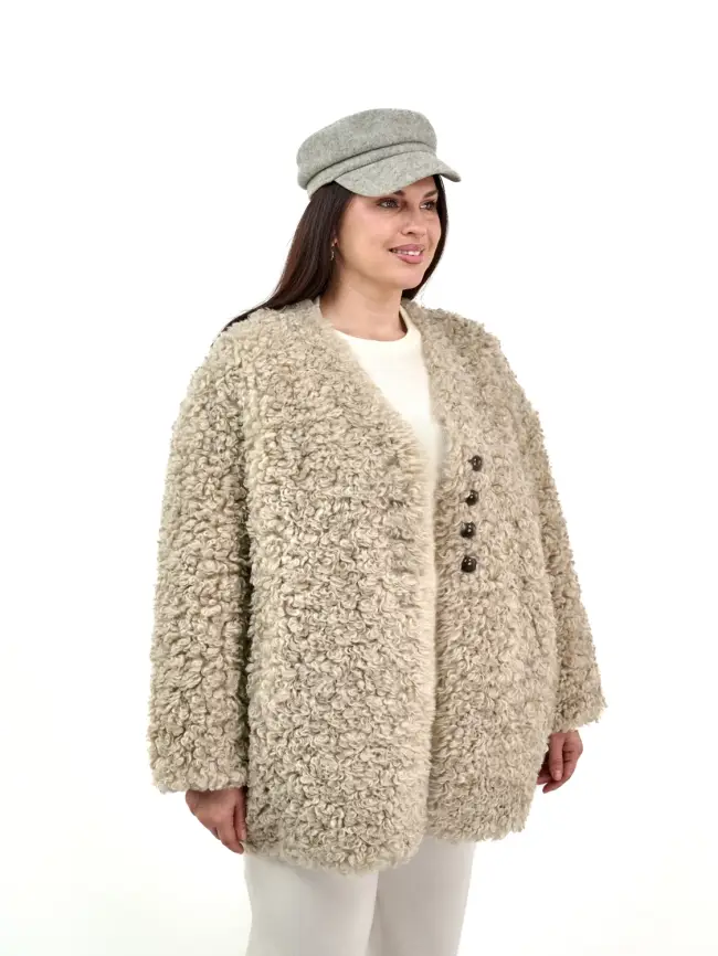 Дубленка 18925 Размер 50-58 фото 28