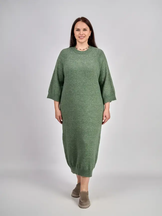 Платье 28329 Размер 52-58 (зеленый) Уценка фото 1