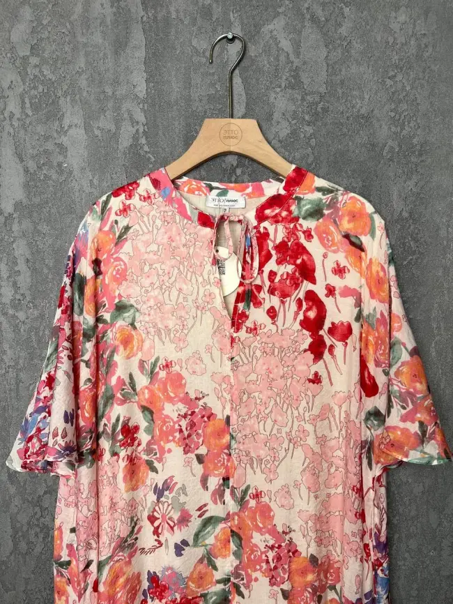 Платье ЭттоПлюс 34182 размеры 52- 58 фото 8