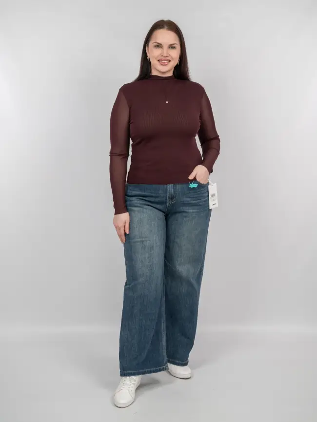 Лонгслив 8368 Размер 48-54 фото 64