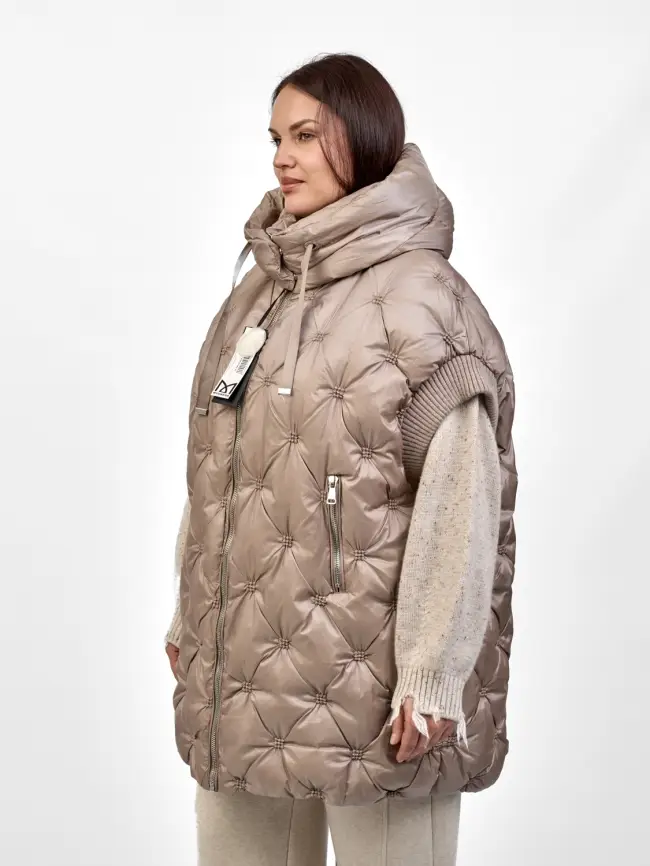 Пончо Италия 2979 Размер 46-56 фото 4