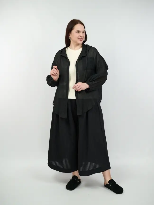 Кюлоты 88273 Батал Размеры 54-60 фото 15