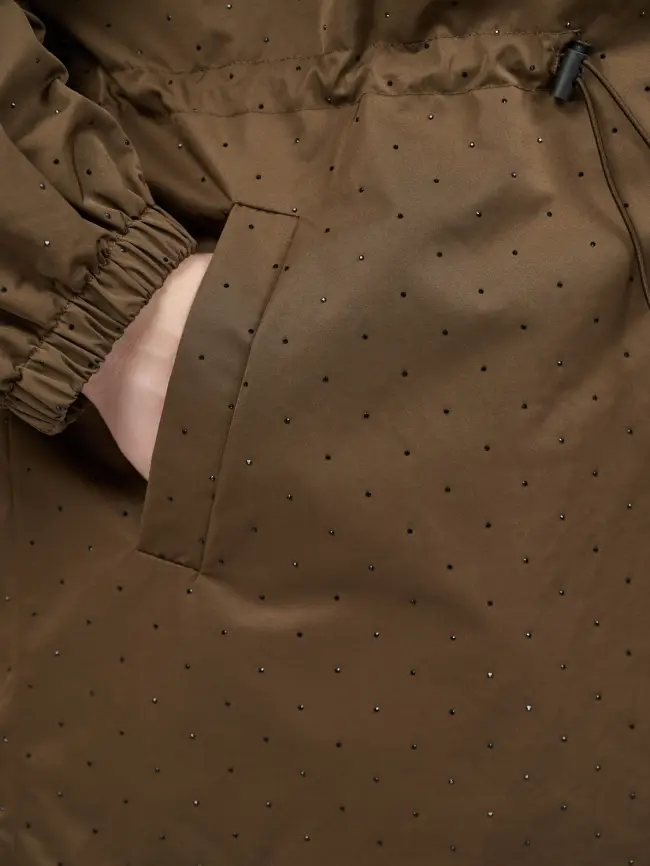 Ветровка со стразами 1633 Размер 50-58 фото 26