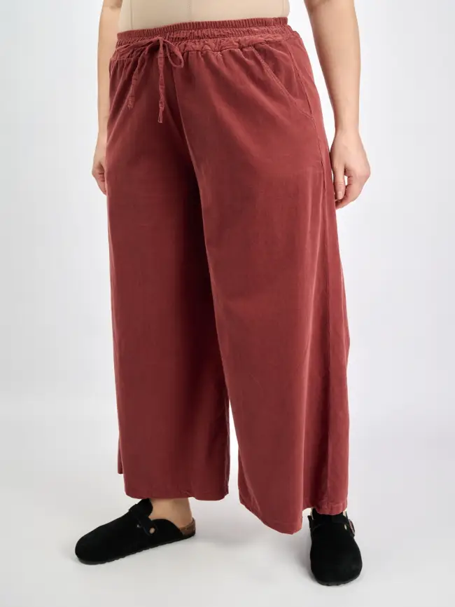 Палаццо вельвет 9925 Размер 48-54 фото 4