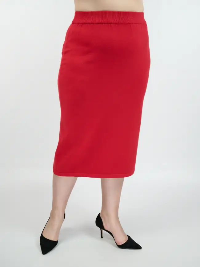 Юбка-карандаш ЭттоПлюс 272-1 Размер 54-58 фото 55