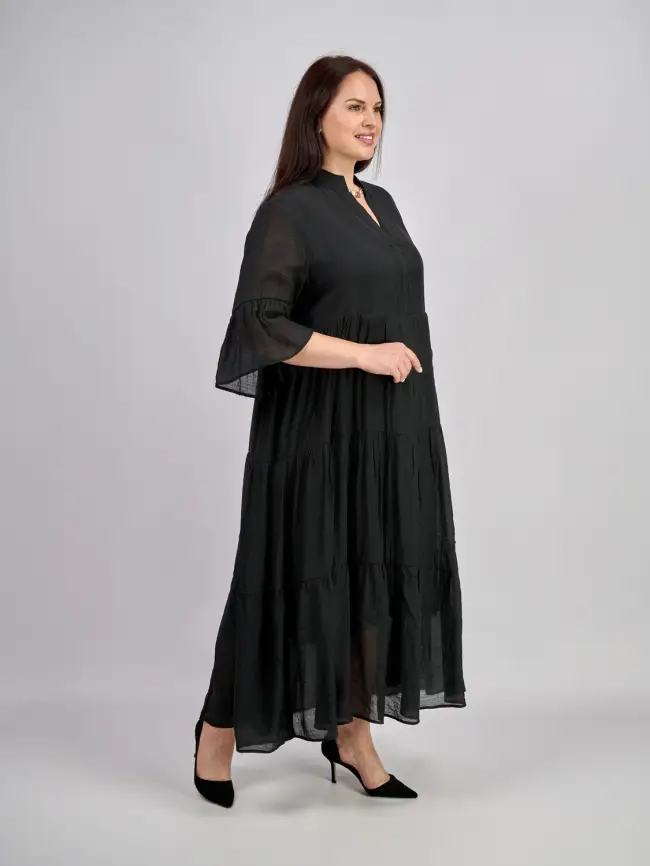 Платье ЭттоПлюс 30254 размер 52-58 фото 9