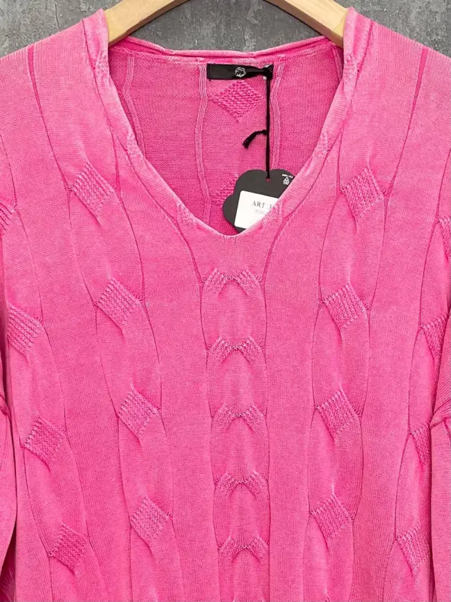 Джемпер Италия косы 3388 Размер 50-58 фото 12