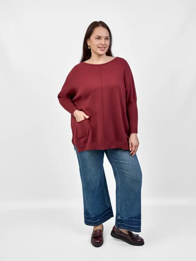 Джемпер 1444 Италия Размер 50-58 фото 102