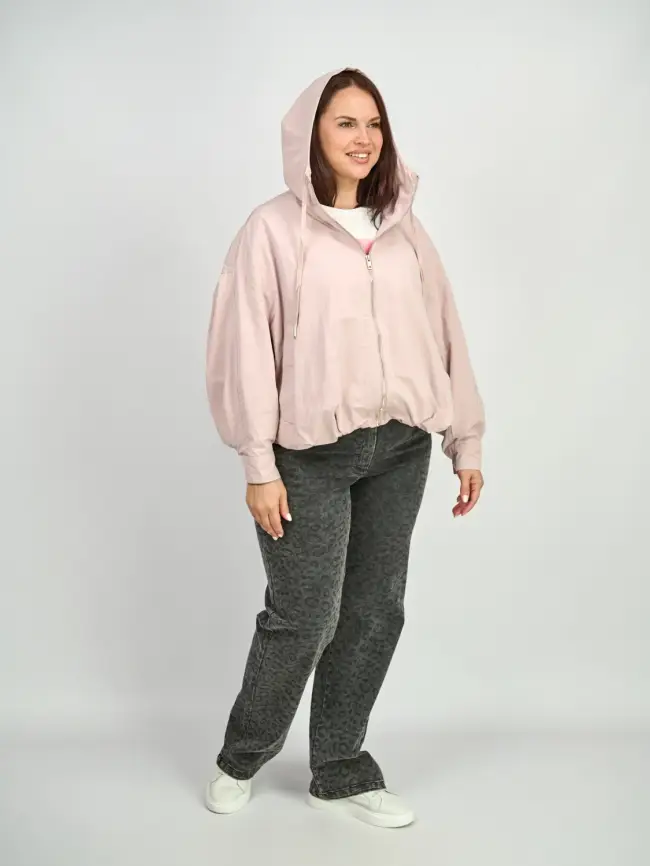 Ветровка с капюшоном 25170 Размер 50-60 фото 49