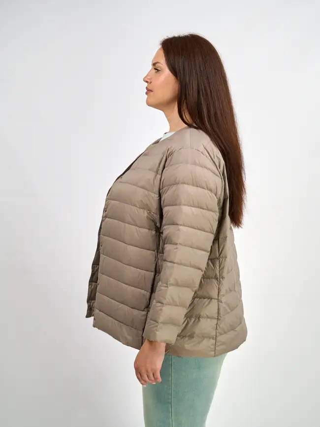 Легкая пуховая куртка 8802 Размер 46-56 фото 5