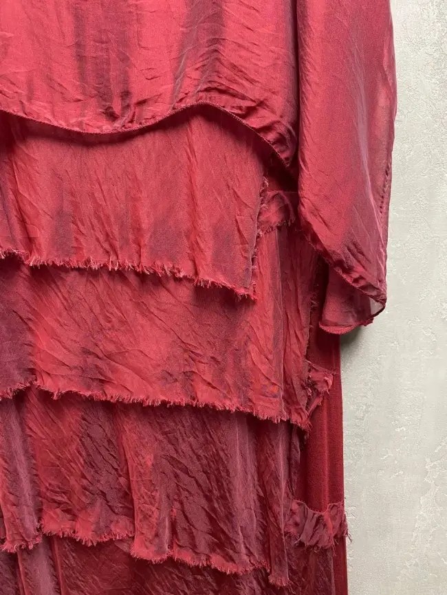 Платье шелк рваное 2388-06 фото 16