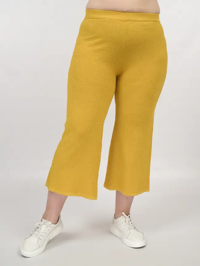 Кюлоты трикотажные облегченные ЭттоПлюс 2137 Размер 50-58 фото 6