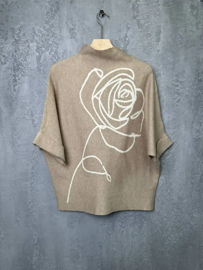 Джемпер "Роза" 893 Размер 48-56 фото 7