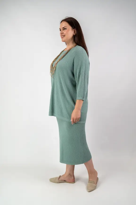 Юбка облегченная ЭттоПлюс 1026-1 Размер 48-56 фото 50