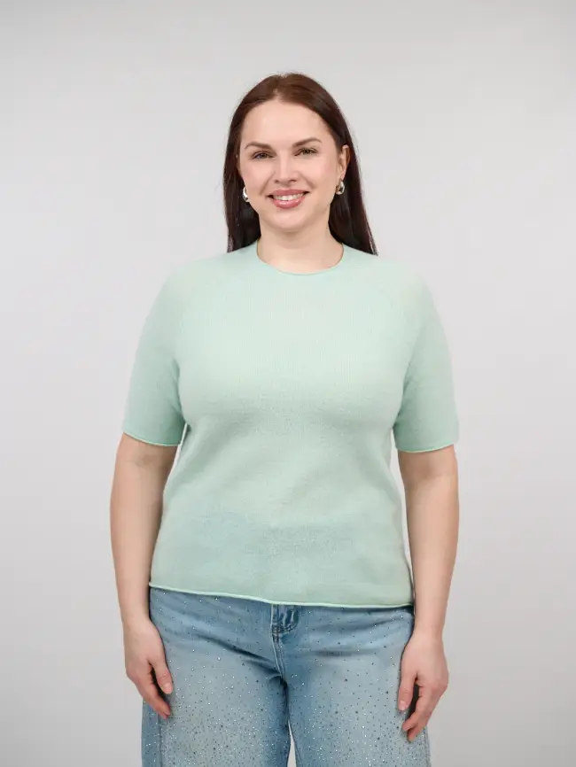 Джемпер шерсть,кашемир 25675 Размер 46-54 фото 16