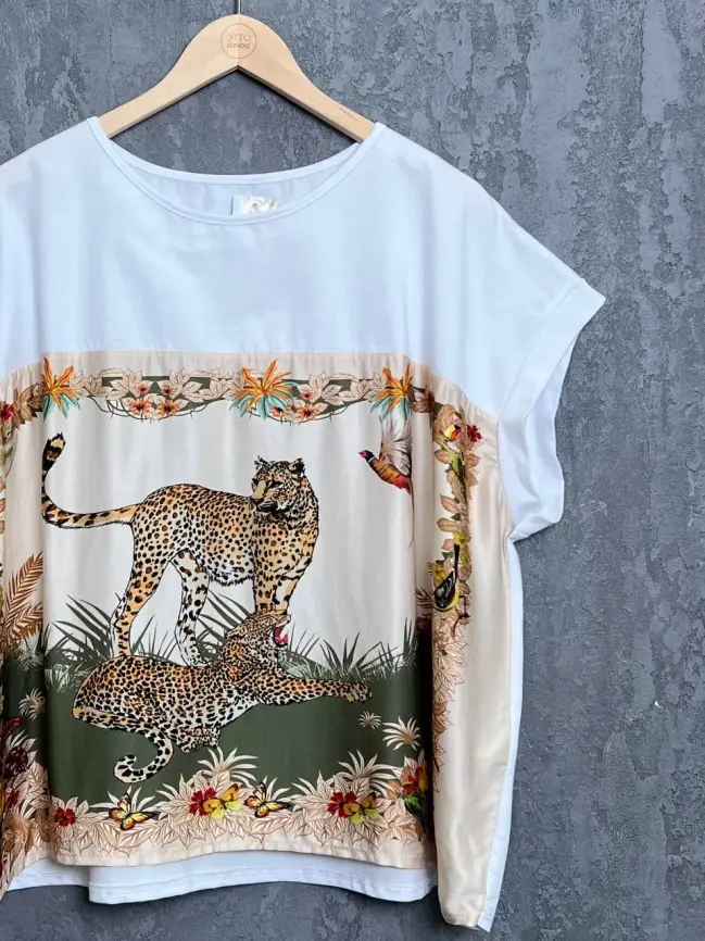 Блуза Италия 8860 Размер 50-58 фото 52