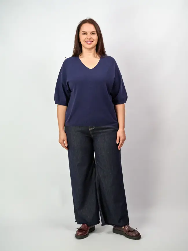 Джемпер 20241 ЭттоПлюс Размер 50-58 фото 82