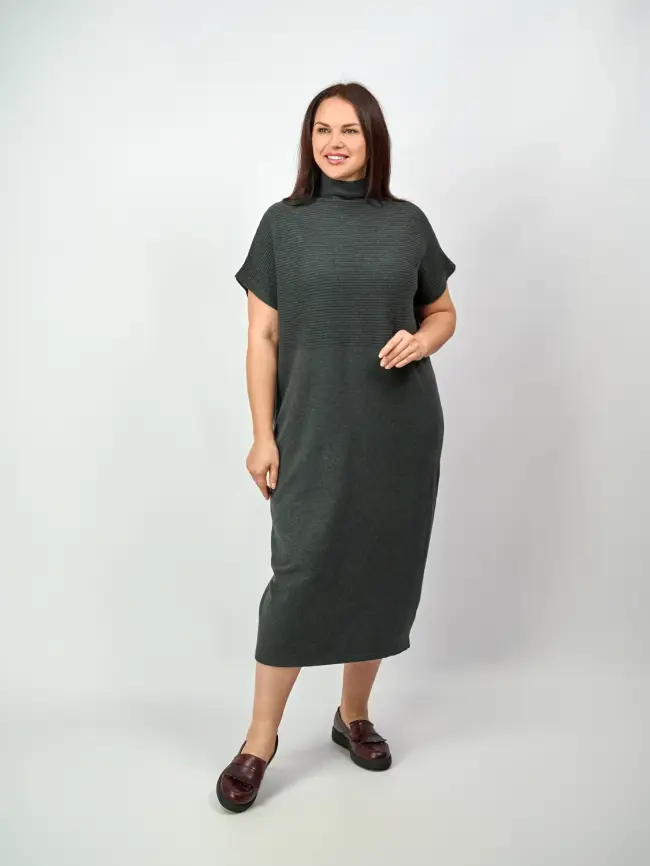 Платье ЭттоПлюс 573 Размер 50-58 фото 4