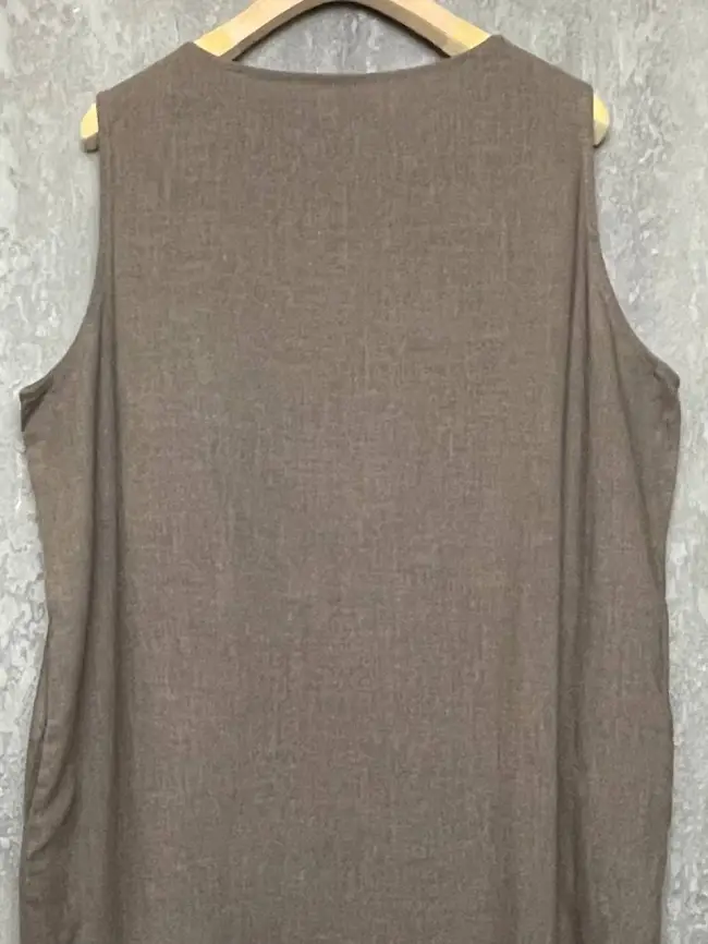 Сарафан волан лен 23300 Размер 54-58 фото 31