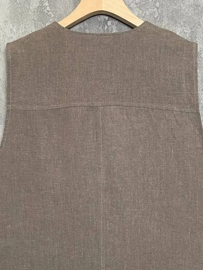 Жилет лен на подкладке 24625 Размер 50-58 фото 25
