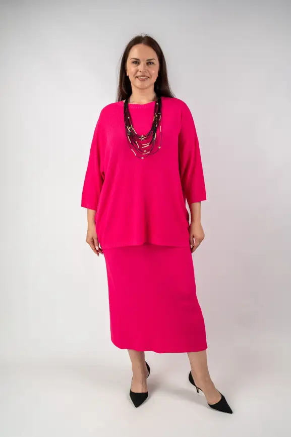 Юбка облегченная ЭттоПлюс 1026-1 Размер 48-56 фото 20