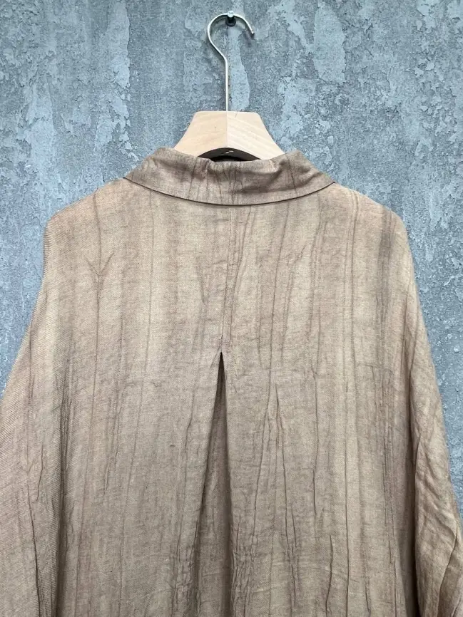 Рубашка-кардиган 2508 Размер 50-58 фото 7