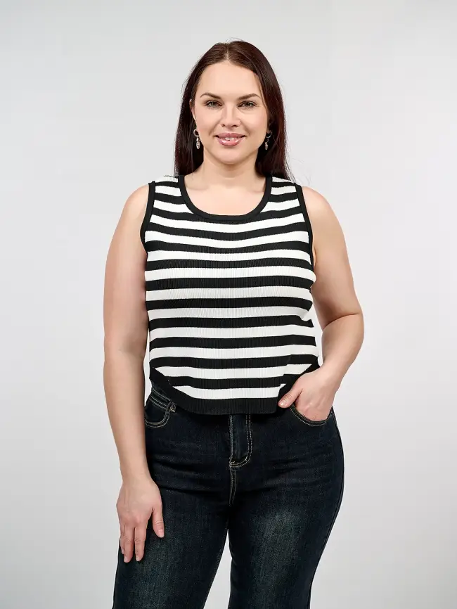 Майка-топ 8526 Размер 50-56 фото 19