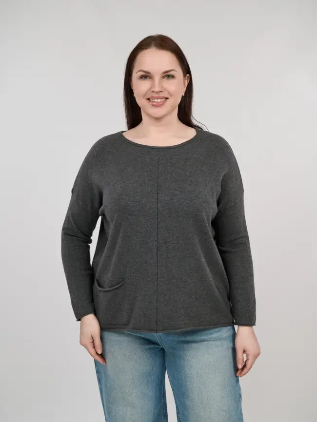 Джемпер ЭттоПлюс 1235 Размер 48-56 фото 102