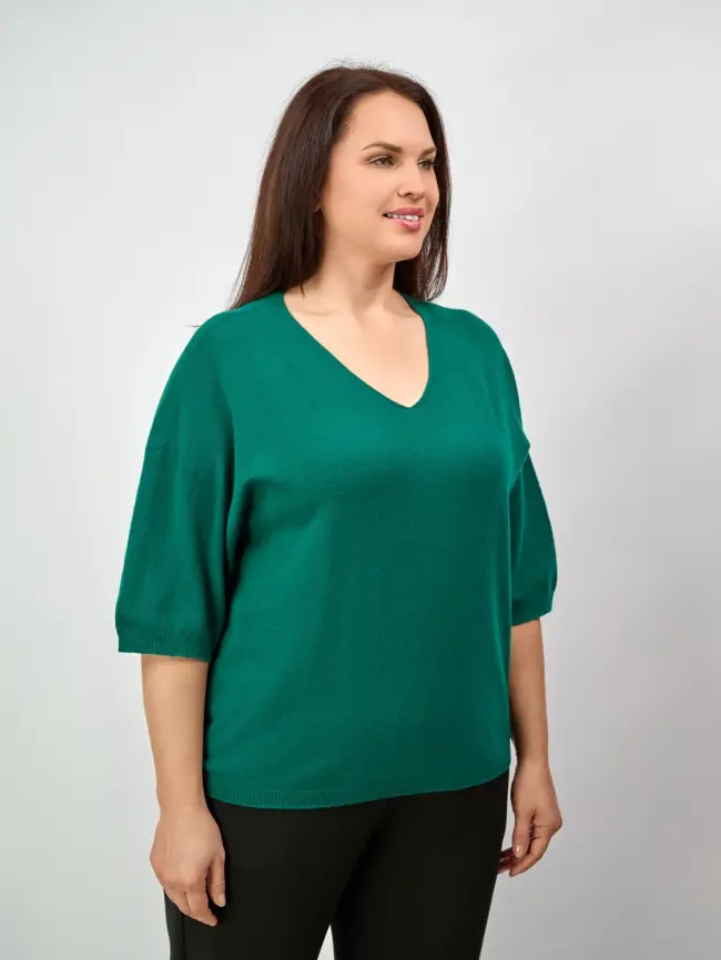 Джемпер 20241 ЭттоПлюс Размер 50-58 фото 189