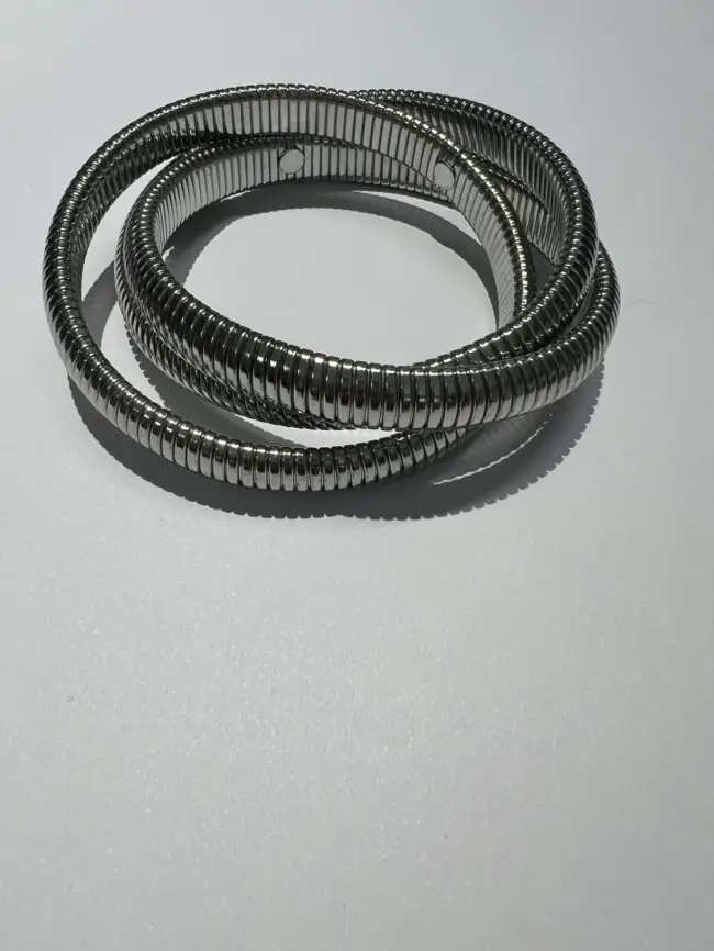 Браслет тройной средний 4101 Браслет на узкую руку фото 2