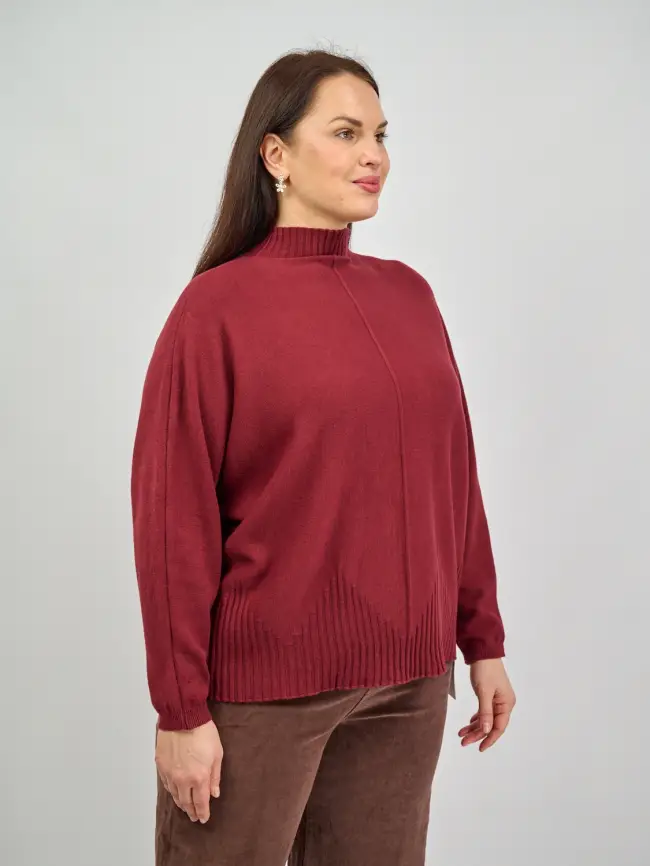 Джемпер 9801 Италия Размер 48-56 фото 6