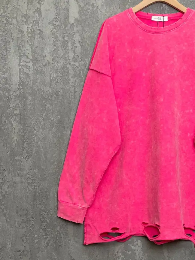 Лонгслив рваный 9938 Размер 50-56 фото 40