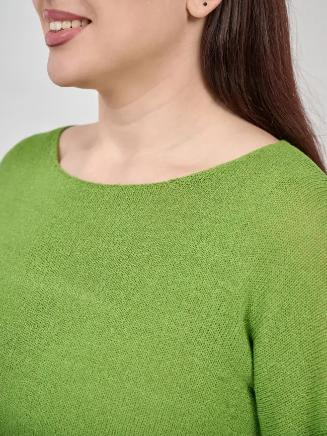 Джемпер облегченный ЭттоПлюс 25107-1 Размер 50-58. фото 16