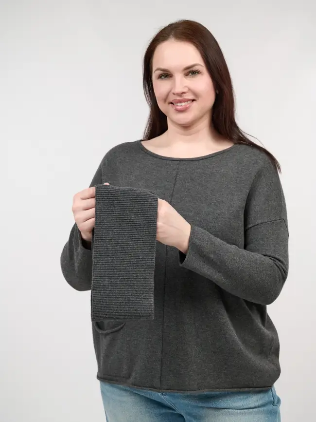 Джемпер ЭттоПлюс 1235 Размер 48-56 фото 110