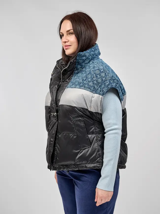 Жилет на двух молниях 1219 Размер 48-58 фото 31