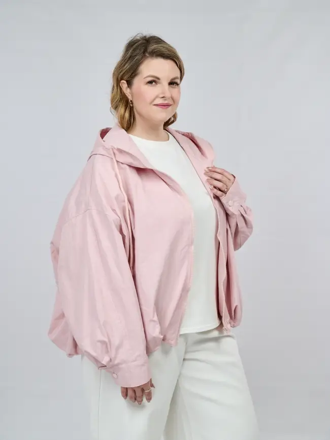 Ветровка облегченная с капюшоном 25185 Размер 52-58 фото 74