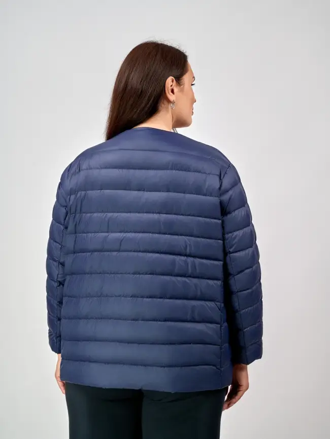 Легкая пуховая куртка 8802 Размер 46-56 фото 45