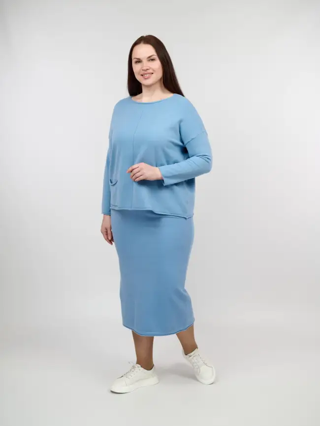 Юбка ЭттоПлюс 1203 Размер 50-56 фото 3