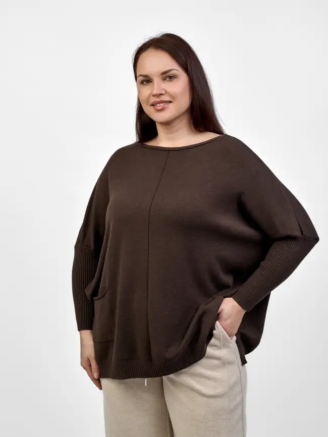 Джемпер 1444 Италия Размер 50-58 фото 74