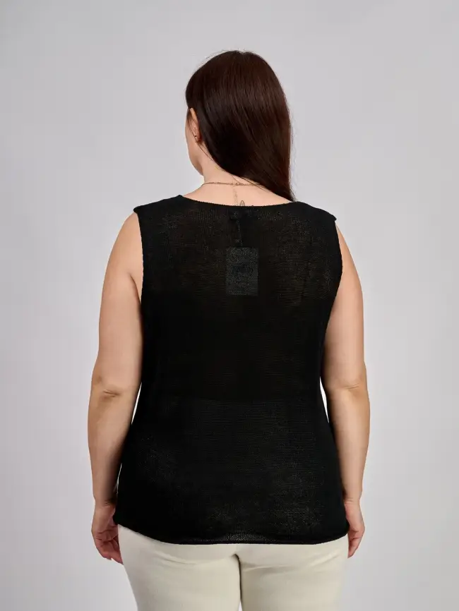 Топ трикотажный облегченный ЭттоПлюс 25108 Размер 50-60 фото 24