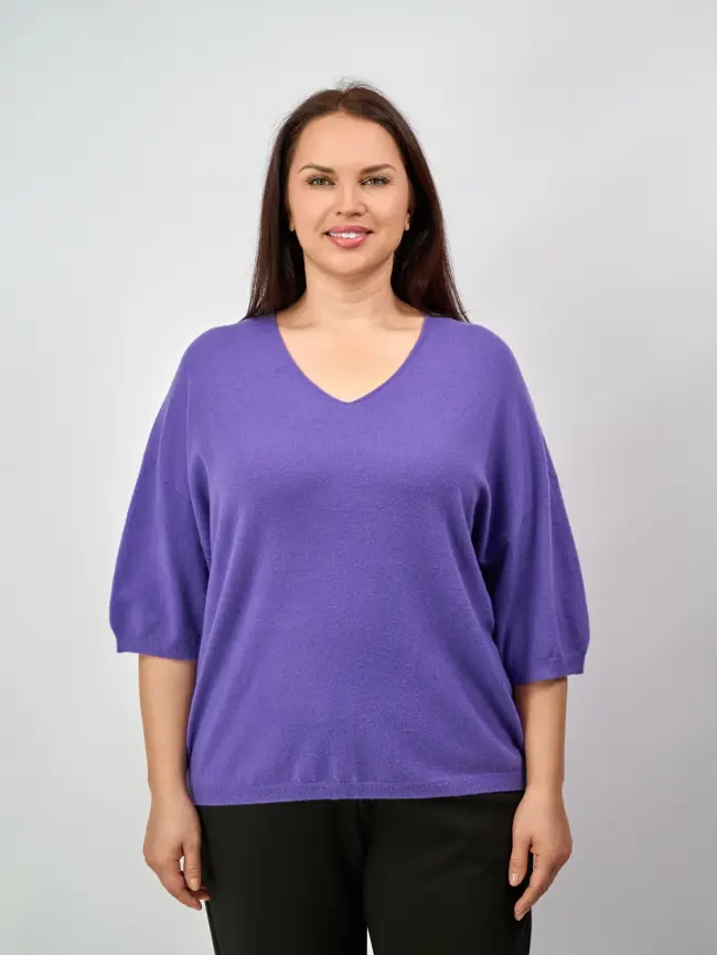 Джемпер 20241 ЭттоПлюс Размер 50-58 фото 15