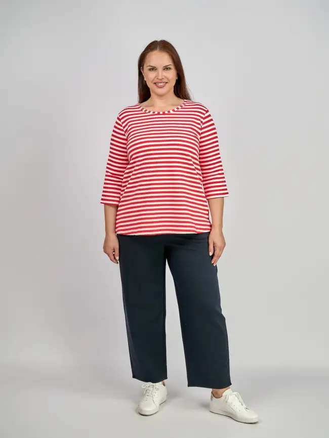 Лонгслив тельняшка ЭттоПлюс 33492 Размеры 52-58 фото 12