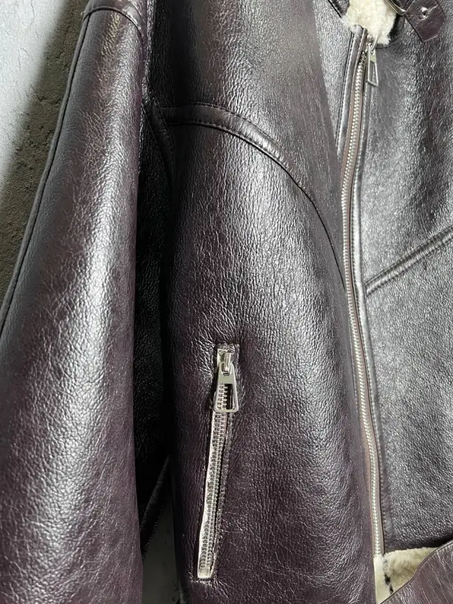 Дубленка авиатор 18907 Размер 50-54 фото 16